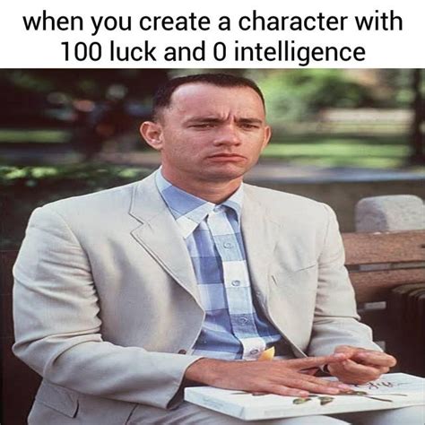 forest gump 100 luck 0 intelligence meme by sugartown memedroid