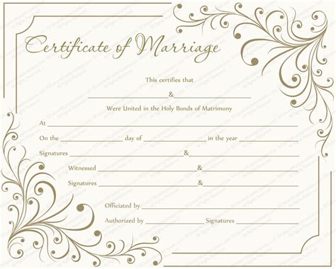60 Best Marriage Certificate Templates How To Make Your Own