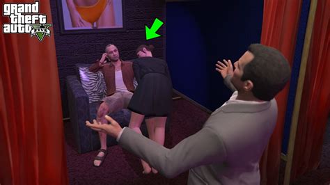What Happens If You Follow Amanda To Her Secret Job In Gta Michael Caught Her Youtube