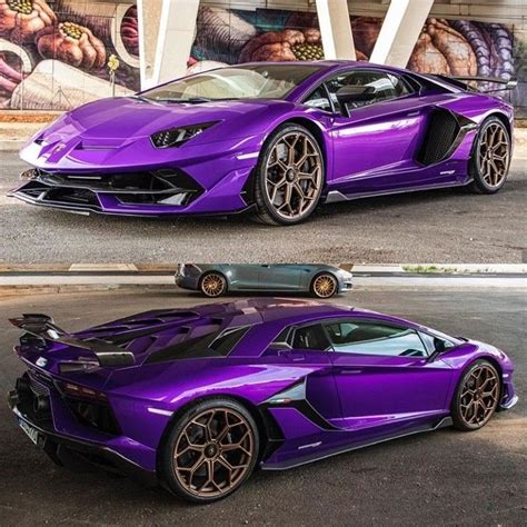 Purple Lamborghini Aventador Svj Lamborghini Car Wallpapers Cool Cars