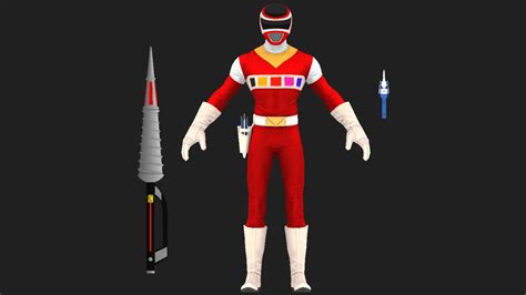Red Ranger Power Ranger In Space Dl By Prasblacker On Deviantart
