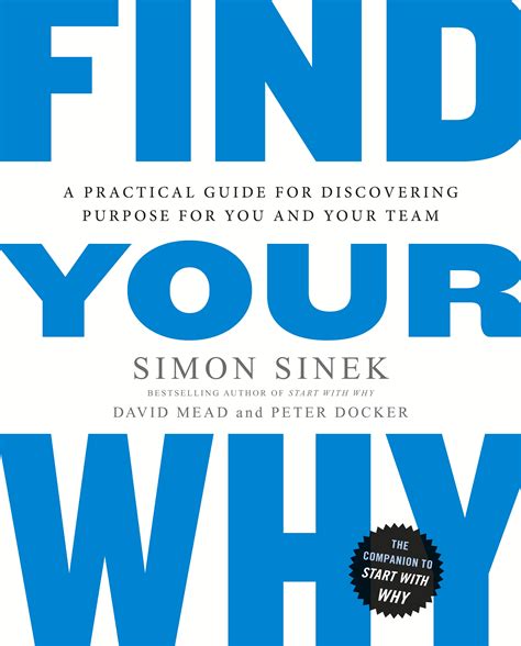 Find Your Why By Simon Sinek Penguin Books Australia