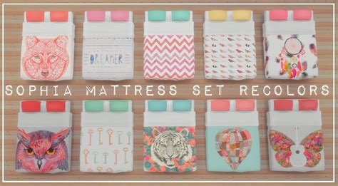 Sophia Mattress Set 20 Recolors“heyo Guys Whats Up For This Lovely