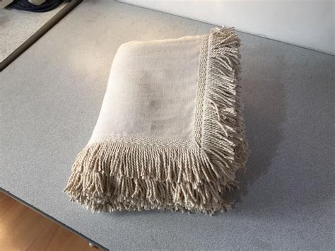 Large Sofa Throw Covers Rectangle Tassel Ivory Custom Couch Etsy