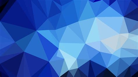 Dark Blue Polygonal Background 13001272 Vector Art At Vecteezy