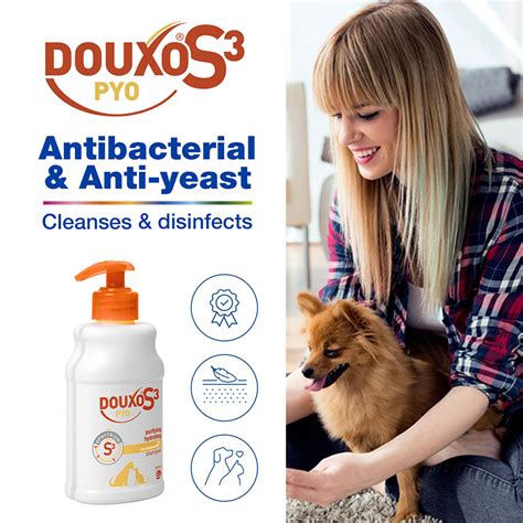 Douxo S3 Pyo Antiseptic Dog And Cat Shampoo 200ml Pets At Home