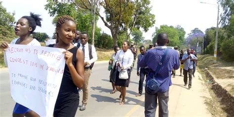 Unemployed Teachers Hold Demos In Mzuzu Face Of Malawi