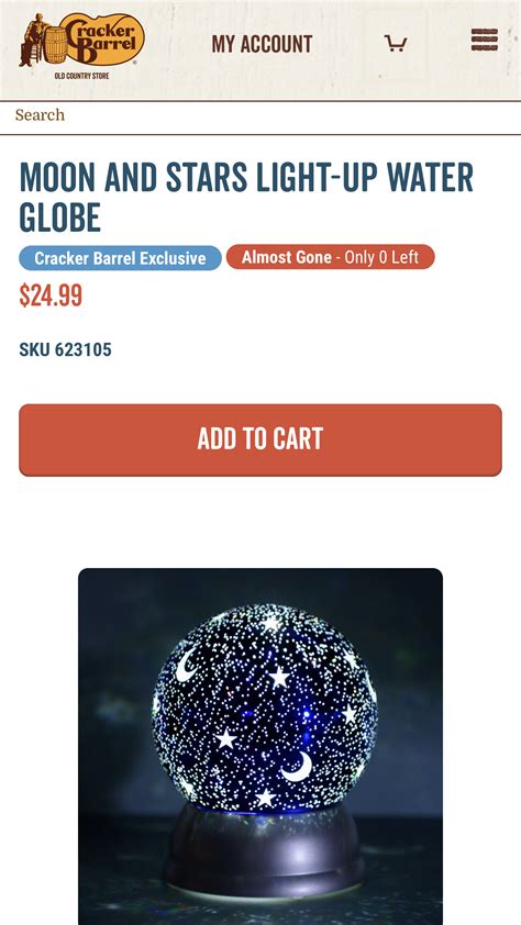 You'll find new or used products in moon globe on ebay. https://shop.crackerbarrel.com/home-furniture/home-decor ...