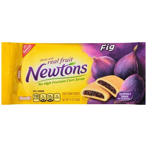 Nabisco Fig Newtons Real Fruit Cookies 12 Oz