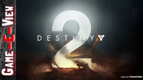 Destiny 2 Official Teaser Image Revealed Youtube