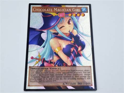 Chocolate Magician Girl Yugioh Orica Secret Rare Ebay