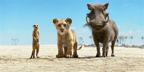 New Lion King Poster With Simba Timon And Pumba