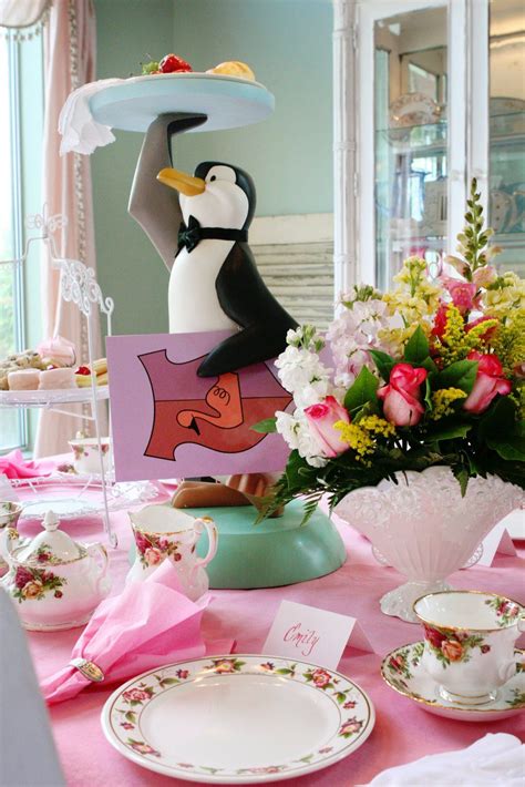 Penguin Server Is Perfect For A Mary Poppins Party Mary Poppins Party