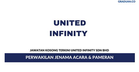 Buy our report for this company usd 19.95 most recent financial data: Permohonan Jawatan Kosong United Infinity Sdn Bhd • Portal ...