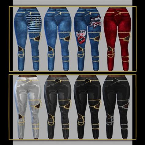 Fusion Style Pants By Sviatlana • Sims 4 Downloads