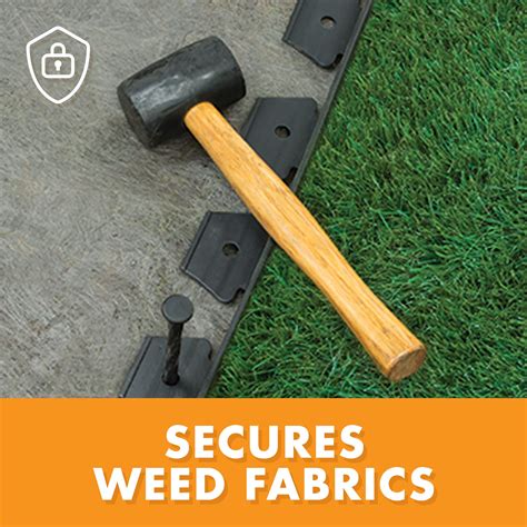 Perfect to use as lawn edging or a tree ring, and works well with weed fabric. Galleon - Dimex EdgePro Plastic Heavy Duty No-Dig ...