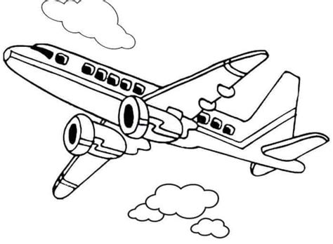 Sekarang coba dimuali menggambar pesawat terbang take off nya. 30++ Gambar Pesawat Kartun Hitam Putih - Miki Kartun