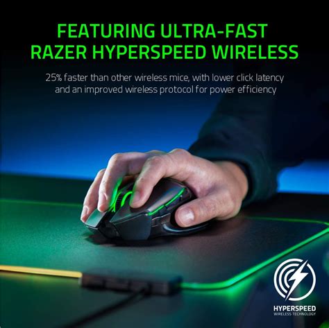 Razer Basilisk Ultimate Hyperspeed Wireless Gaming Mouse Rz01