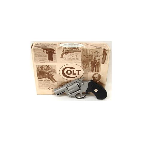 Colt Sf Vi 38 Special Caliber Revolver Rare Stainless Steel Snub Nose
