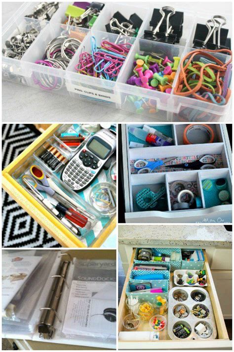 8 Ways To Finally Organize Your Junk Drawer Dollar Store Organizing