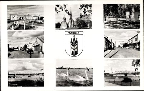 Ansichtskarte Postkarte Tornio Torneå Lappland Finnland akpool de