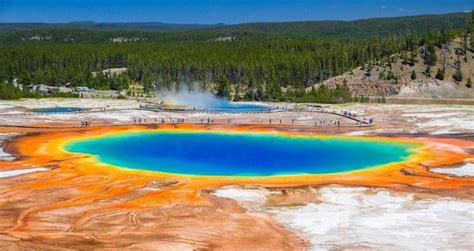 Grand Prismatic Spring A Natural Hot Spring Charismatic Planet