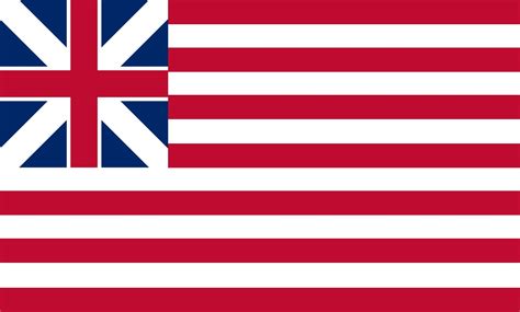 Grand Union Flag Revolutionary War Continental Army 13 Colonies