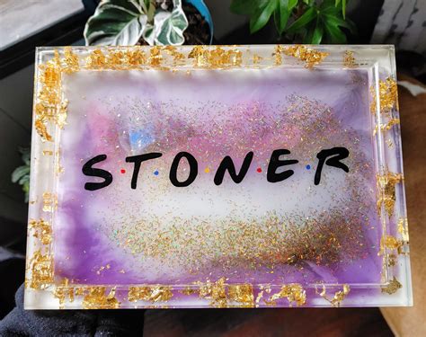 Custom Resin Rolling Tray Etsy