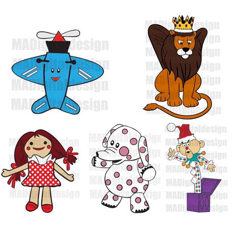Island of Misfit Toys 5 Image Bundle King Moonracer Dolly - Etsy