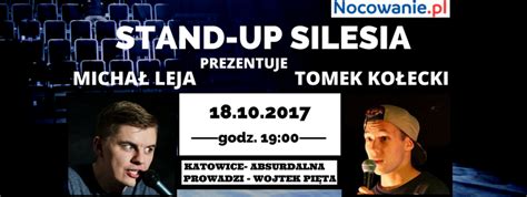 Na profilu możesz dowiedzieć się więcej oraz zobaczyć nagrania z minionych występów. Stand-up Silesia: Michał Leja i Tomek Kołecki w Katowicach