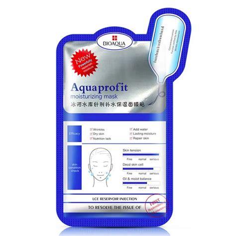2Pcs Whitening Moisturizing Cool Ice Face Mask Acne Treatment Repair