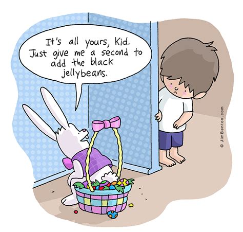 Jimbenton Bunny Easter Comics Funny Comics