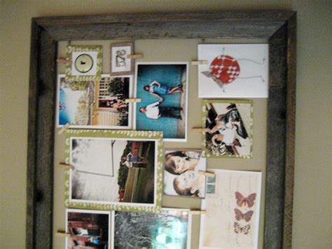 DIY Picture Frame Update | Diy picture frames, Clothespin picture frames, Picture frames
