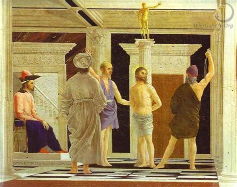 Flagellation Piero Della Francesca The Largest