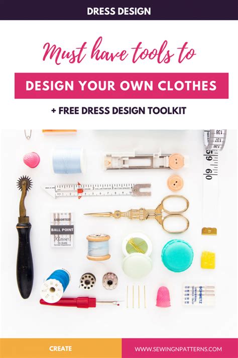 Dress Design Tools Kit Musk Have Tools To Create Your Own Clothes