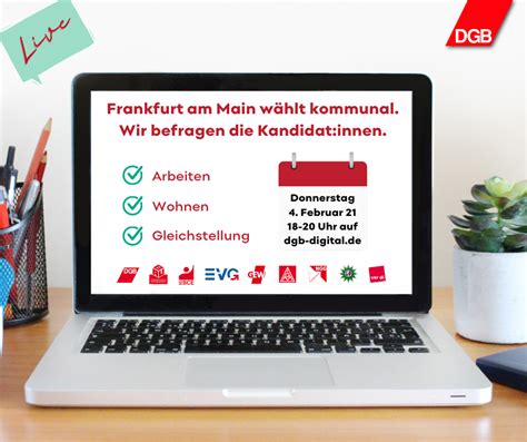 Zur kommunalwahl am 14.03.2021 besteht wieder die möglichkeit, briefwahl bequem online von zu hause aus zu beantragen. CDU Stadtbezirksverband Gallus/Gutleut - Termine ...