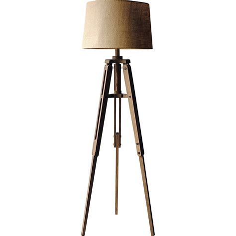 Well ok, that's just a matter of knockdown textile shade with velcro tripod metal base, lacquered 160 cm pvc cable with on/off. Creative Co-Op Turn of the Century 62.25" Tripod Floor ...