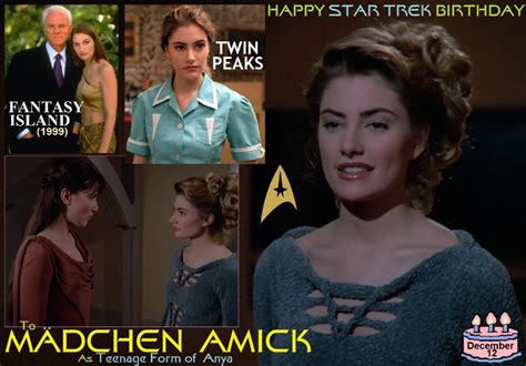 Star Trek Birthday Madchen Amick Sci Fi Girl Fantasy Island Star