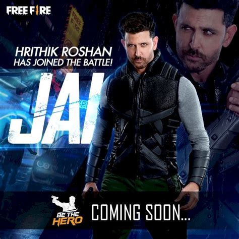 Garena Free Fire Confirms Jais Character To Be Hrithik Roshan Fan