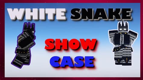 Your Bizarre Adventure Yba White Snake Showcase Youtube