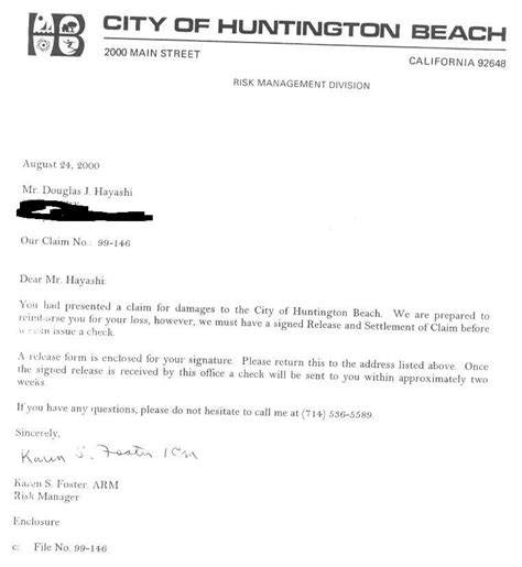 A proper format of signature on cover letter while mailing. Cover letter signature required