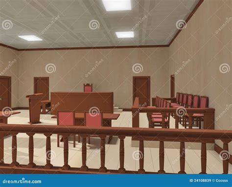 Courtroom Royalty Free Stock Images Image 24108839