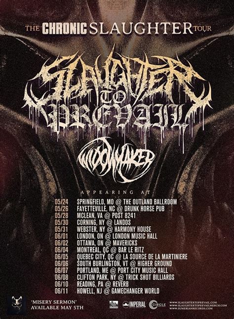 Slaughter To Prevail And Widowmaker Announce The Chronic Slaughter Tour