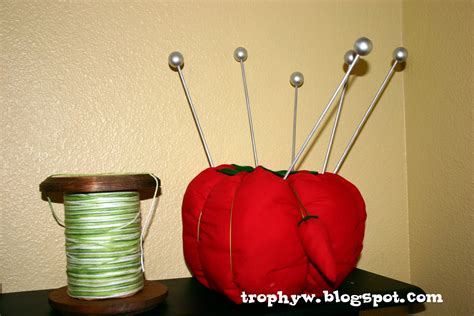 Tales Of A Trophy Wife Giant Spool Of Thread Storage