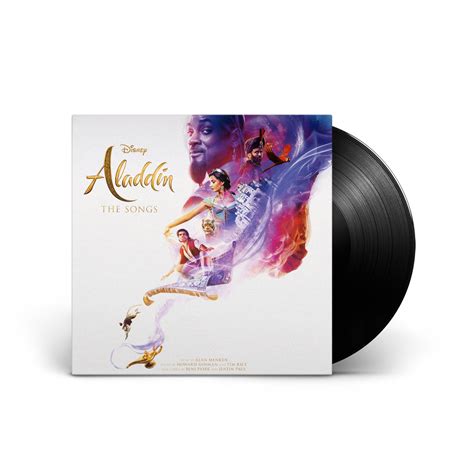Aladdin The Songs Vinyl Black Shop The Disney Music Emporium