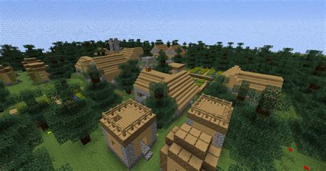 Survival Games Arena With Npc Village Minecraft Map