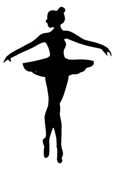 Ballerina Silhouette Clip Art Library Silhouette Clip Art