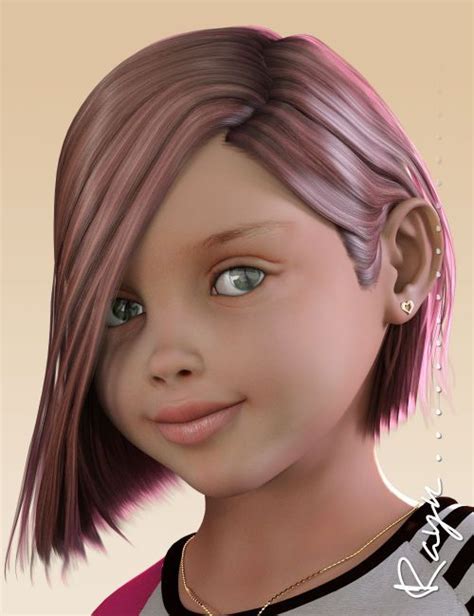 Rayn Character And Hair For Genesis 2 Females 3d Models For Poser