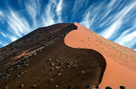 Sand Dunes Sossusvlei In Namibia Southern Africa Photo Credit To U