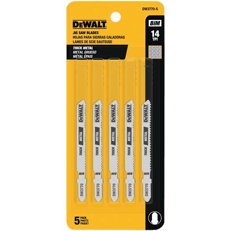 You will need to change the blade of your jigsaw every so often, either because the existing blade has become dull or because you want to adapt your tool to cut a different material or produce a different finish. 3" 18 TPI T-Shank Metal Cutting Cobalt Steel Jig Saw Blade ...